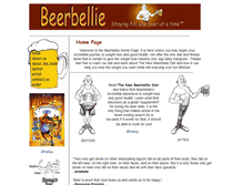 Tablet Screenshot of beerbellie.com